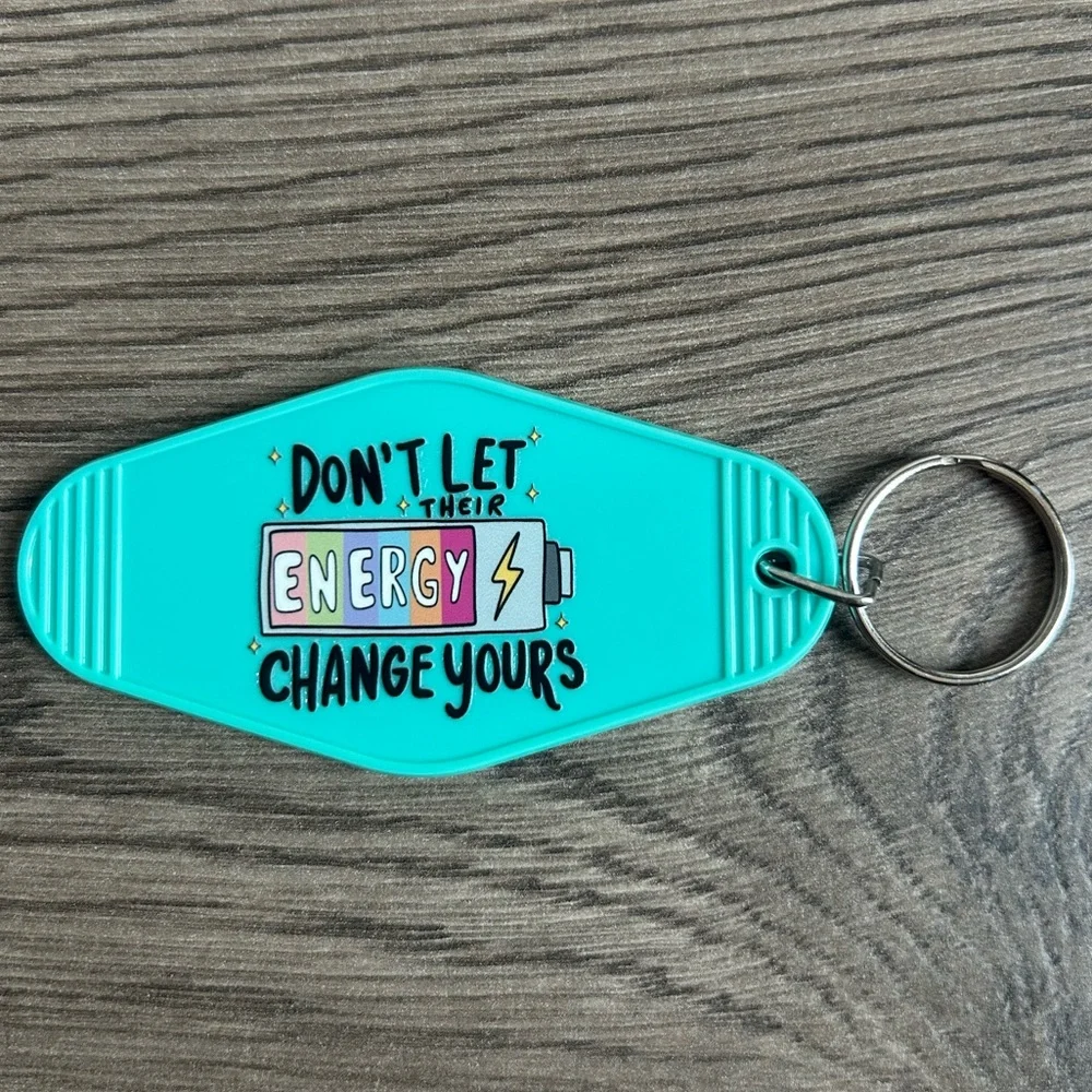 Handmade Vintage Style Motel Keychain Funny Colorful - Choice of 1 - Picture 12 of 12